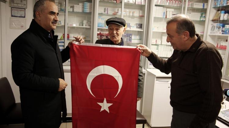 Sivas'tan Zeytin Dalı Harekatı'na bayraklı destek