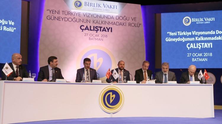 "Yeni Türkiye Vizyonunda Doğu ve Güneydoğu'nun Kalkınmadaki Rolü" çalıştayı