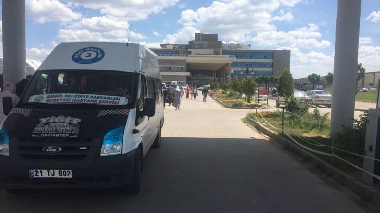 Bismil'de ücretsiz hastane servisi saatleri uzatıldı