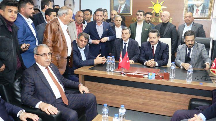 AK Parti Şanlıurfa Milletvekili Çelik'in Akçakale ziyareti