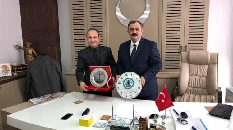 SAMKON Başkanı Gümüş'ten Özbalcı'ya ziyaret