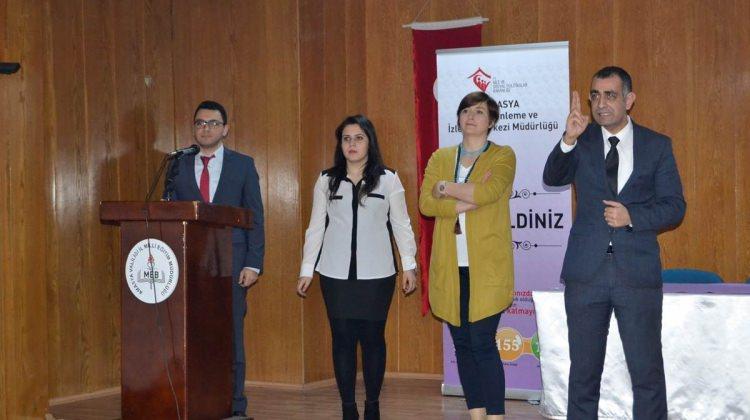 Amasya'da "Kadına Yönelik Şiddet" semineri
