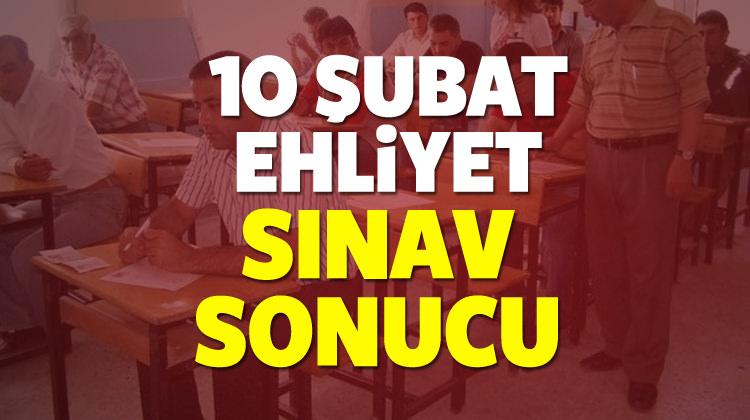10 Subat Ehliyet Sinav Sonuclari Bugun Aciklanacak Egitim Haberleri