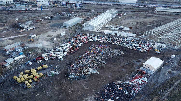 Başkentte hurda araçların yeni adresi belli oldu