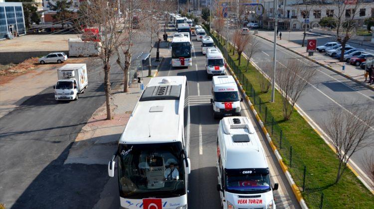 Zeytin Dalı Harekatı'na destek konvoyu