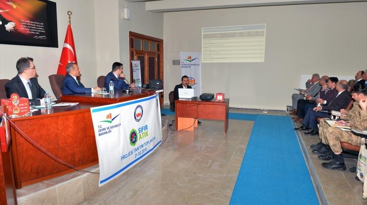 Tunceli'de "Sıfır Atık Projesi" tanıtım toplantısı