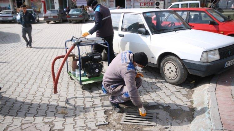 Beyşehir'de haşereyle mücadele çalışmaları