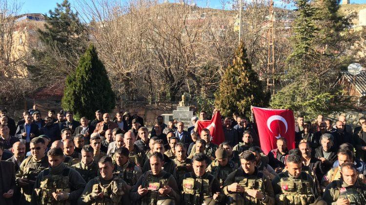 Afrin'deki Mehmetçik'e güvenlik korucularından "gönüllü" destek
