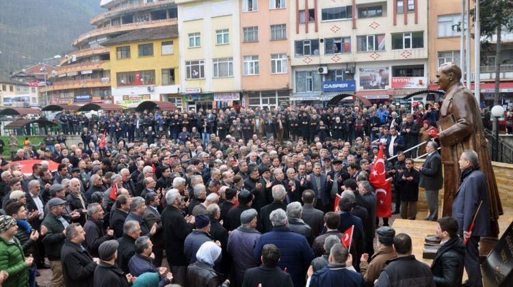 Karabük'te Zeytin Dalı Harekatı'na destek yürüyüşü