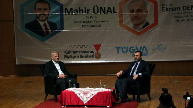 AK Parti Genel Başkan Yardımcısı Ünal Kahramanmaraş'ta