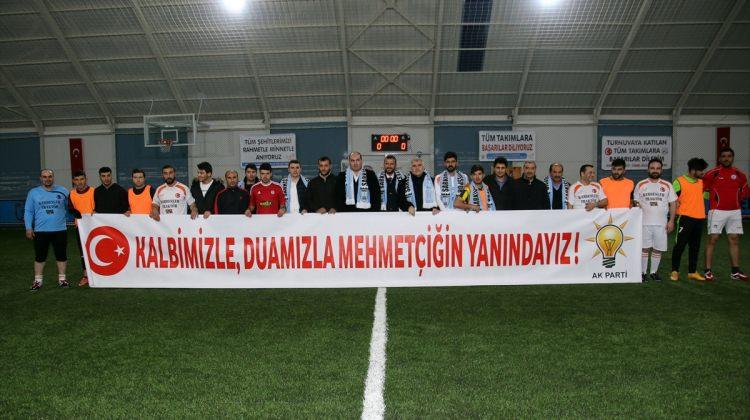 Şarkışla'da şehit Kaya anısına futbol turnuvası