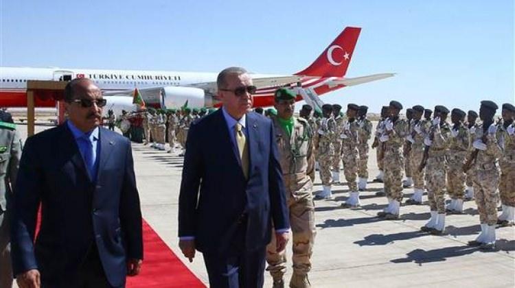 Cumhurbaşkanı Erdoğan Moritanya'da