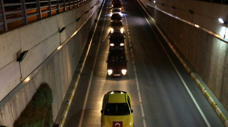 Aydın'da Zeytin Dalı Harekatı'na destek konvoyu