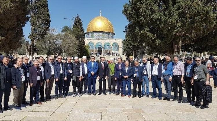 Ibb Heyeti Filistin E Destek Icin Kudus Te Yerel Yonetimler Haberleri