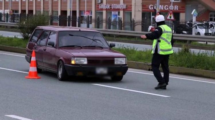 Rize'de polisleri şaşırtan araçlar!