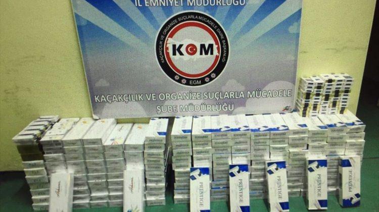 Bolu'da sigara kaçakçılığı