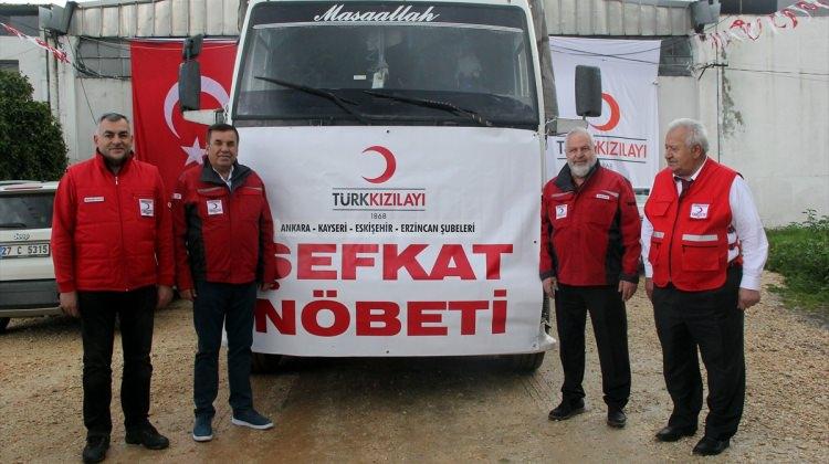 Türk Kızılayı'ndan Afrinli sivillere yardım