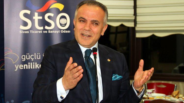 STSO Başkanı Yıldırım, Suşehri'nde odanın faaliyetlerini anlattı