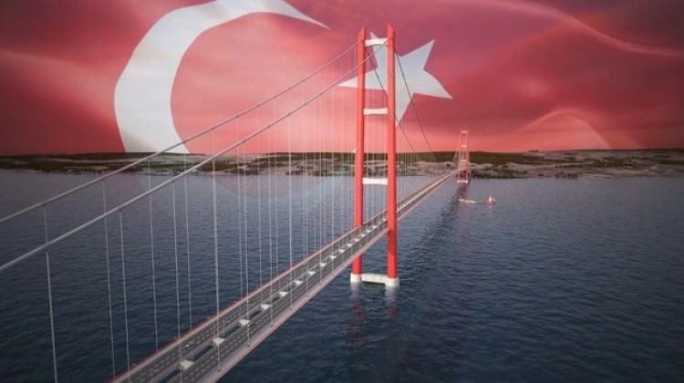 Dünyanın en büyük asma köprüsü olacak