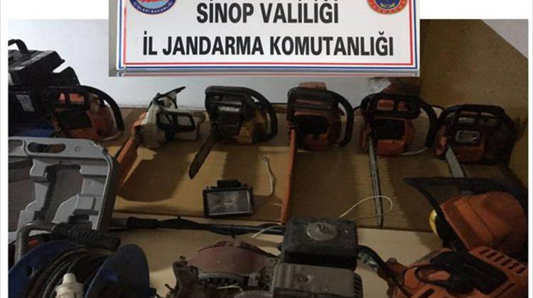 Sinop'ta hırsızlık operasyonu