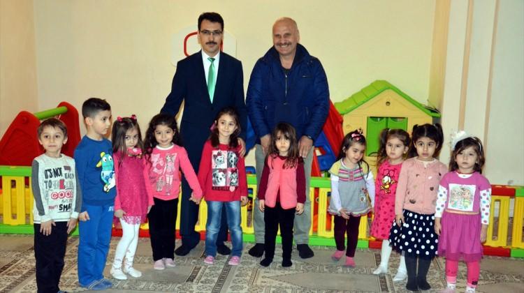 Sinop'ta camide çocuk oyun parkı oluşturuldu