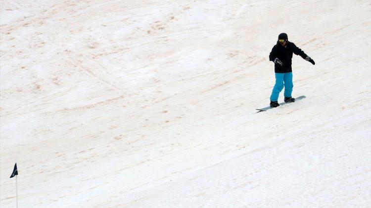 Kartalkaya'da kayak mevsimi kapandı