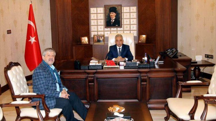 Maranki'den Vali Toprak'a ziyaret