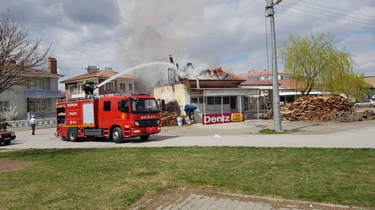 Erzincan'da fırında yangın: 1 yaralı