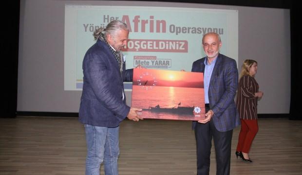 Beyşehir'de "Afrin operasyonu" ele alındı