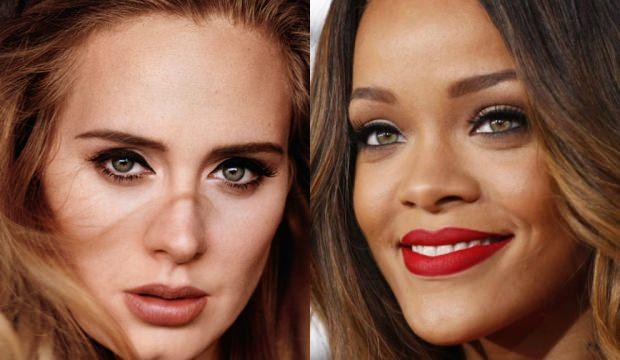 Adele: Rihanna'nın nefes kesici güzelliği vardı!