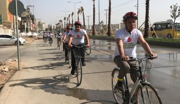 Nusaybin'de "Yeşil Pedal" bisiklet grubu kuruldu