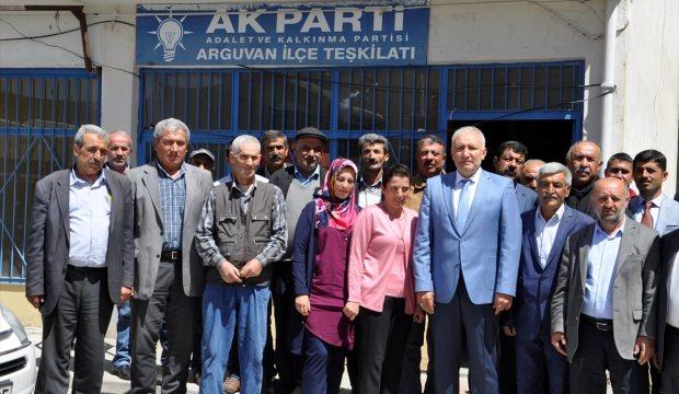 AK Parti Malatya İl Başkanı Kahtalı Arguvan'da