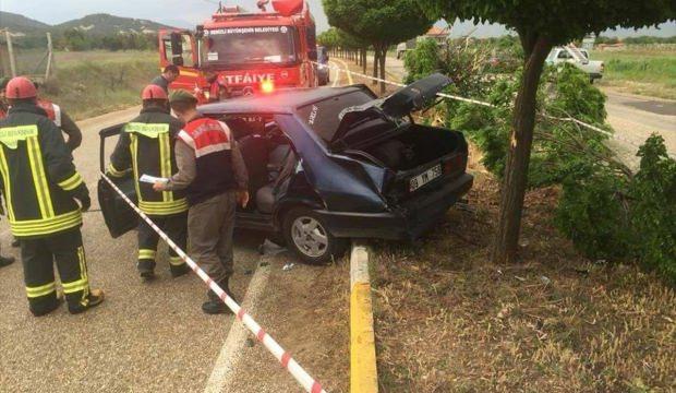 Denizli'de trafik kazaları: 1 ölü, 4 yaralı