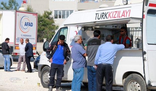 Türk Kızılayından depremzedelere sıcak çorba