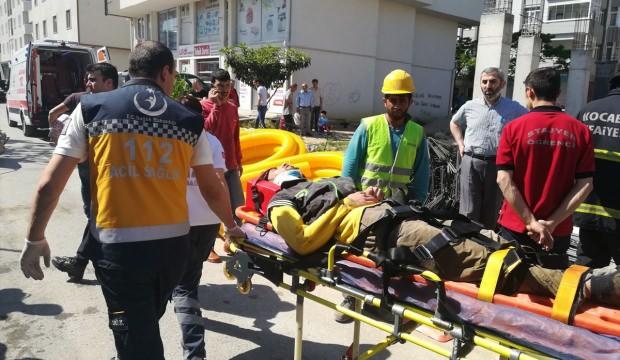 Kocaeli'de iş kazası: 1 yaralı