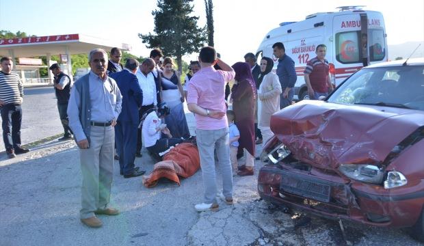 Hanönü'de trafik kazası: 5 yaralı
