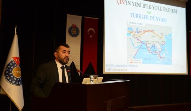 "Çin'in Yeni İpek Yolu Projesi ve Türkler Dünyası" konferansı
