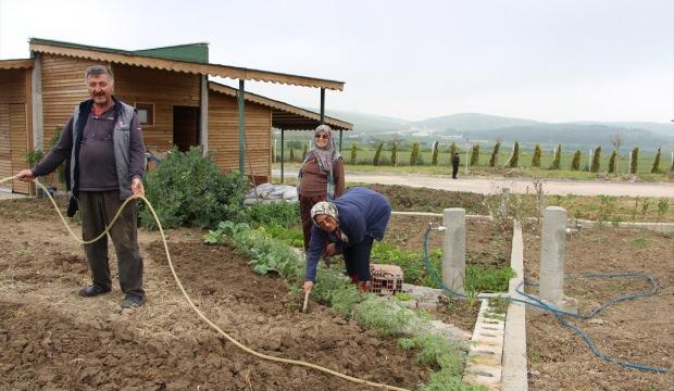 Bandırma'da hobi bahçelerinin açılışı yapıldı