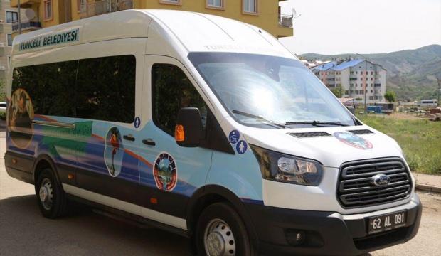 Tunceli'de engelli ve hasta vatandaşlar için minibüs