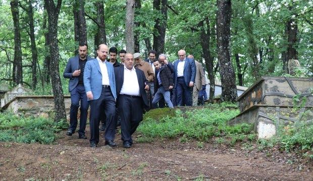 Bilal Erdoğan'dan Sungur'un ailesine taziye ziyareti