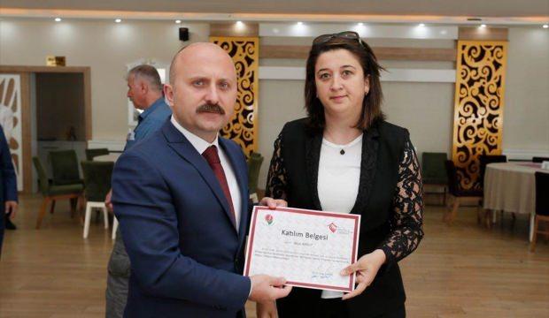 Amasya'da Aile Eğitim Programı sertifika töreni