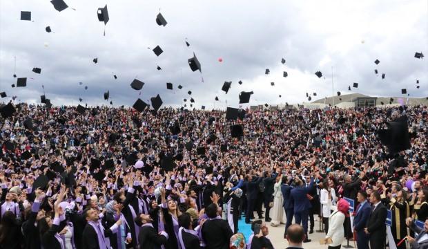 Erzincan Binali Yıldırım Üniversitesinde mezuniyet töreni