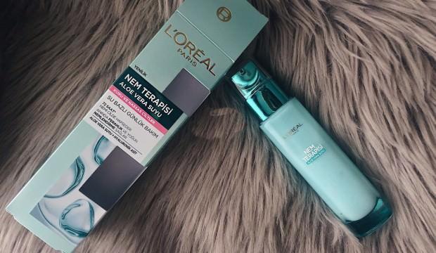 L Oreal Nem Terapisi Aloe Vera Suyu Inceleme Guzellik Haberleri