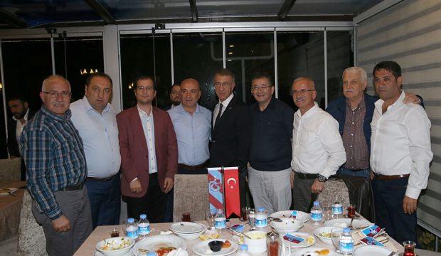 Trabzonspor'da iftar organizasyonu