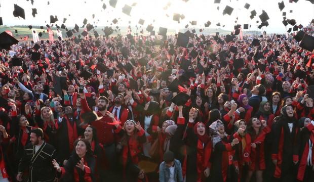 Kastamonu Üniversitesinde mezuniyet töreni