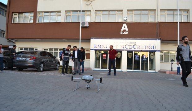Aksaray’da drone" destekli uyuşturucu operasyonu