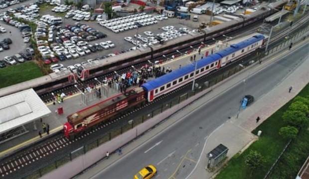 Merakla beklenen hattın test sürüşü yapıldı