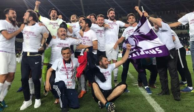 Maç biter bitmez umre sözü verdi