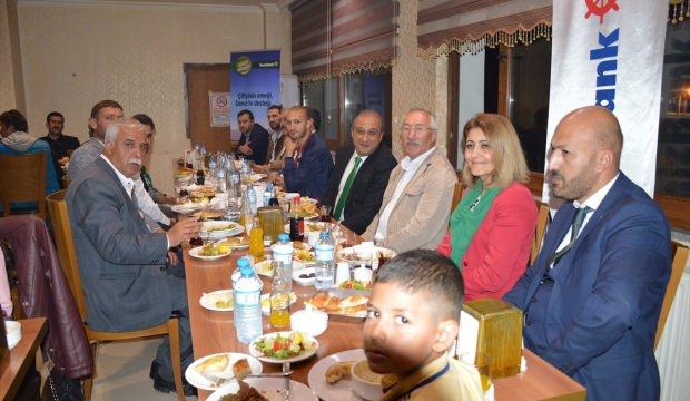 Malazgirt'te DenizBank iftar verdi