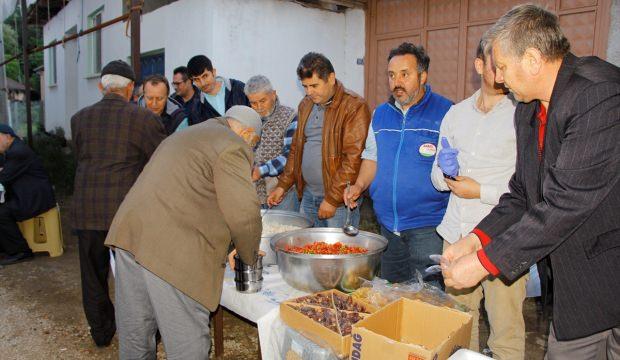 Bu köyde iftar sırası 2020'ye kadar dolu